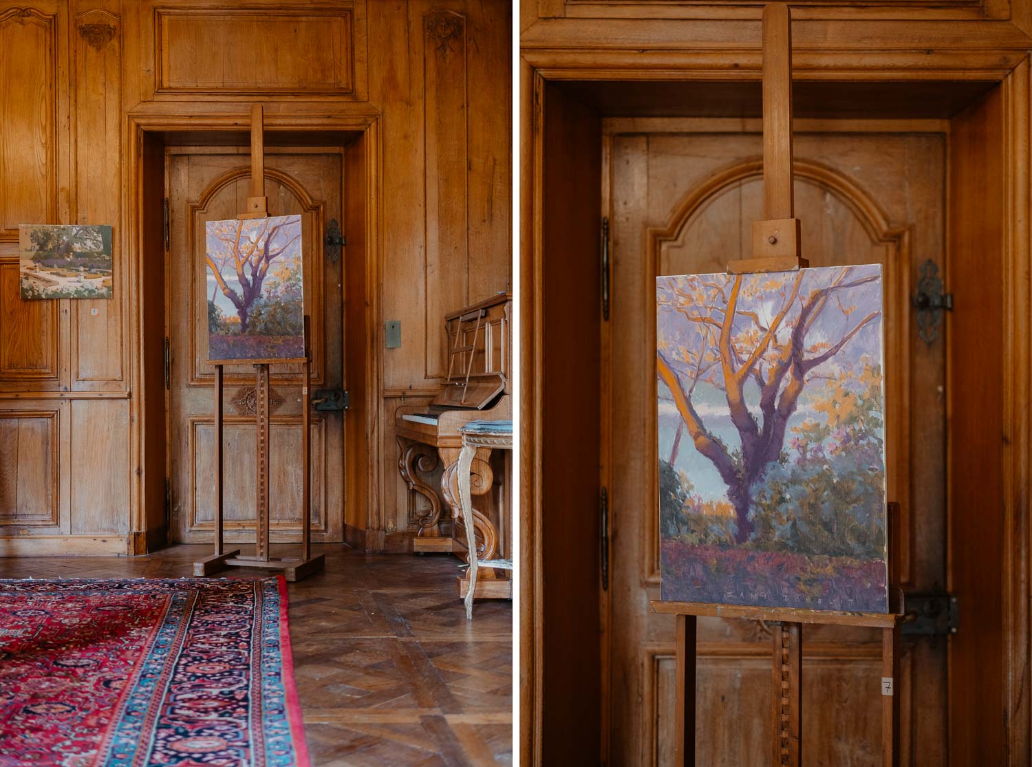 Séance photo reportage exposition artiste peintre achitecture Sami Toualit au Manoir des Lauriers