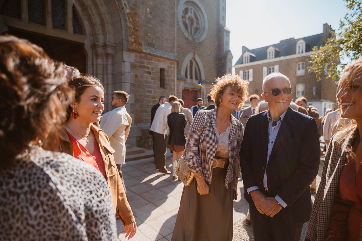 reportage photo mariage cérémonie religieuse — Bretagne