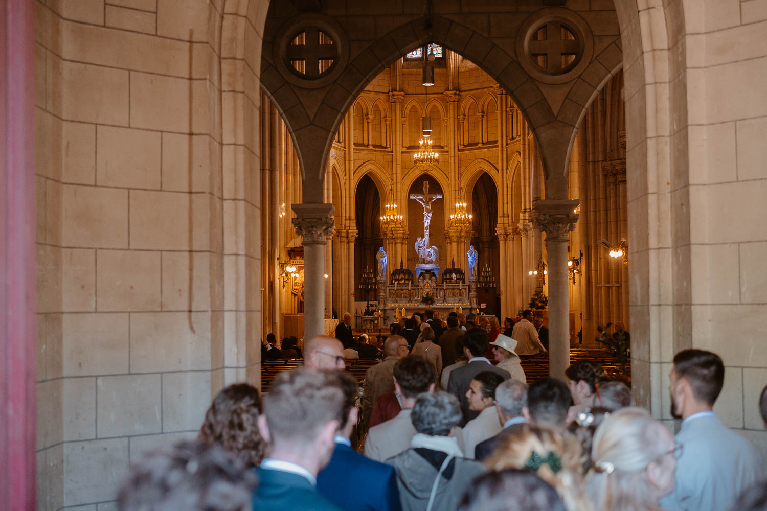 reportage photo mariage cérémonie religieuse — Bretagne