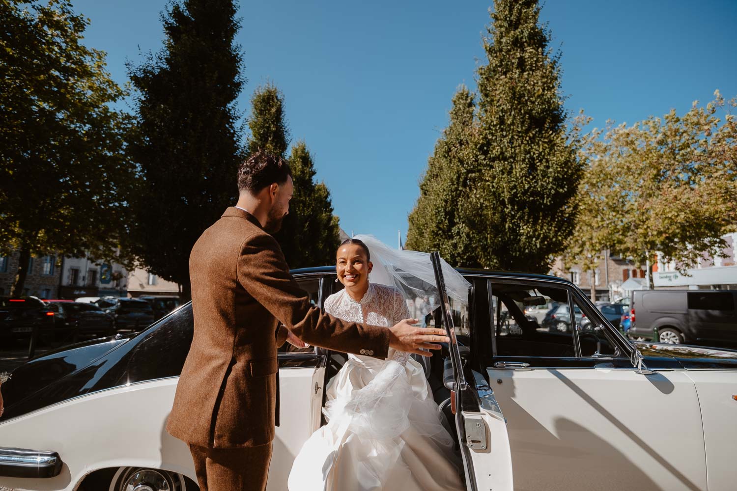 reportage photo mariage cérémonie religieuse — Bretagne