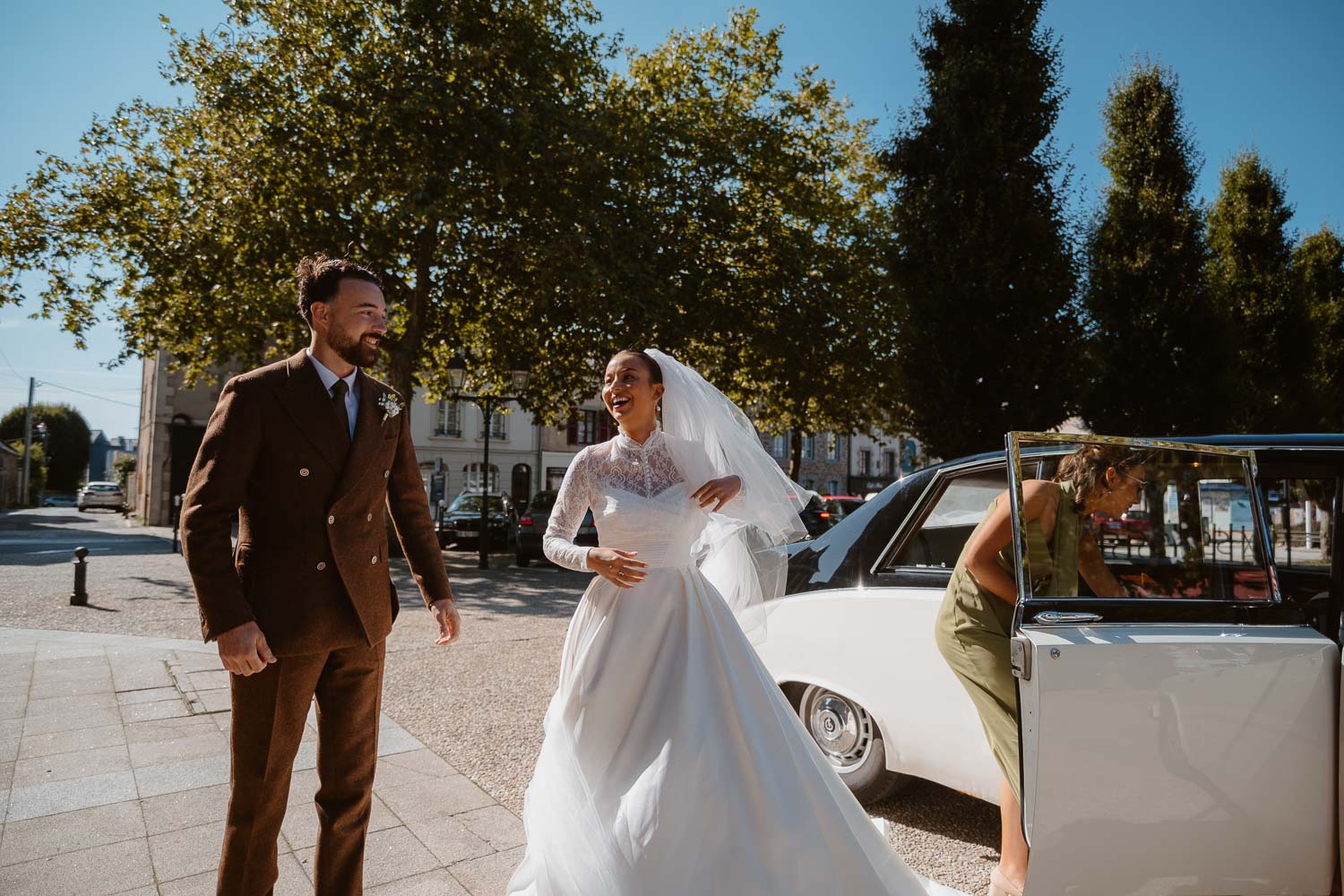 reportage photo mariage cérémonie religieuse — Bretagne