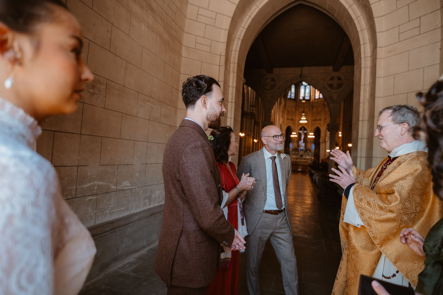 reportage photo mariage cérémonie religieuse — Bretagne
