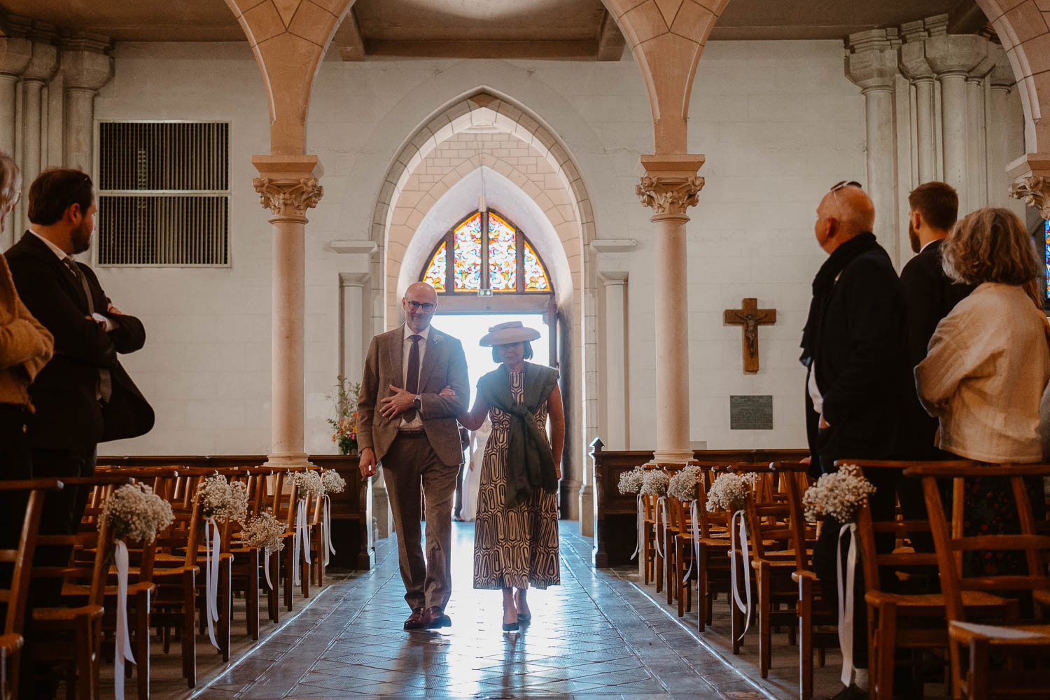 reportage photo mariage cérémonie religieuse — Bretagne