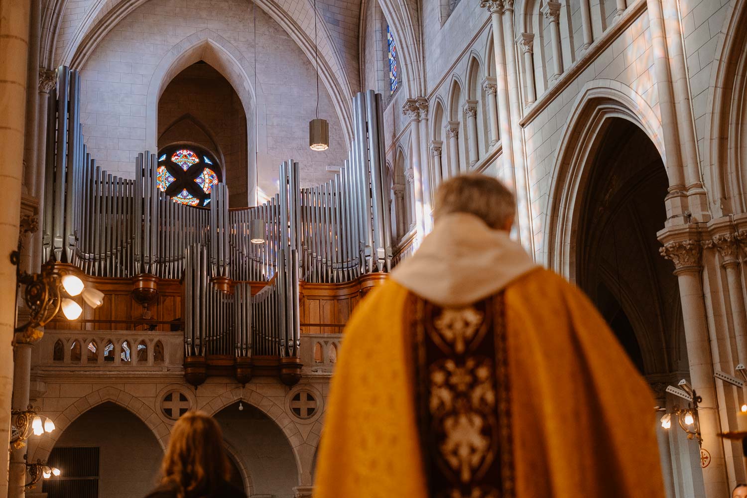 reportage photo mariage cérémonie religieuse — Bretagne
