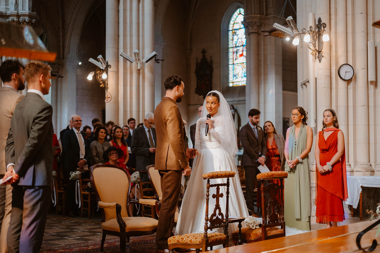 reportage photo mariage cérémonie religieuse — Bretagne