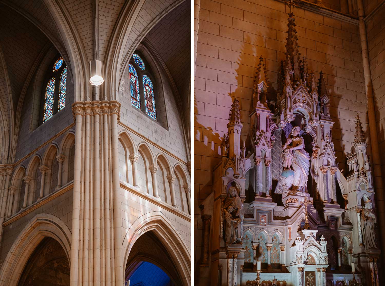 reportage photo mariage cérémonie religieuse — Bretagne