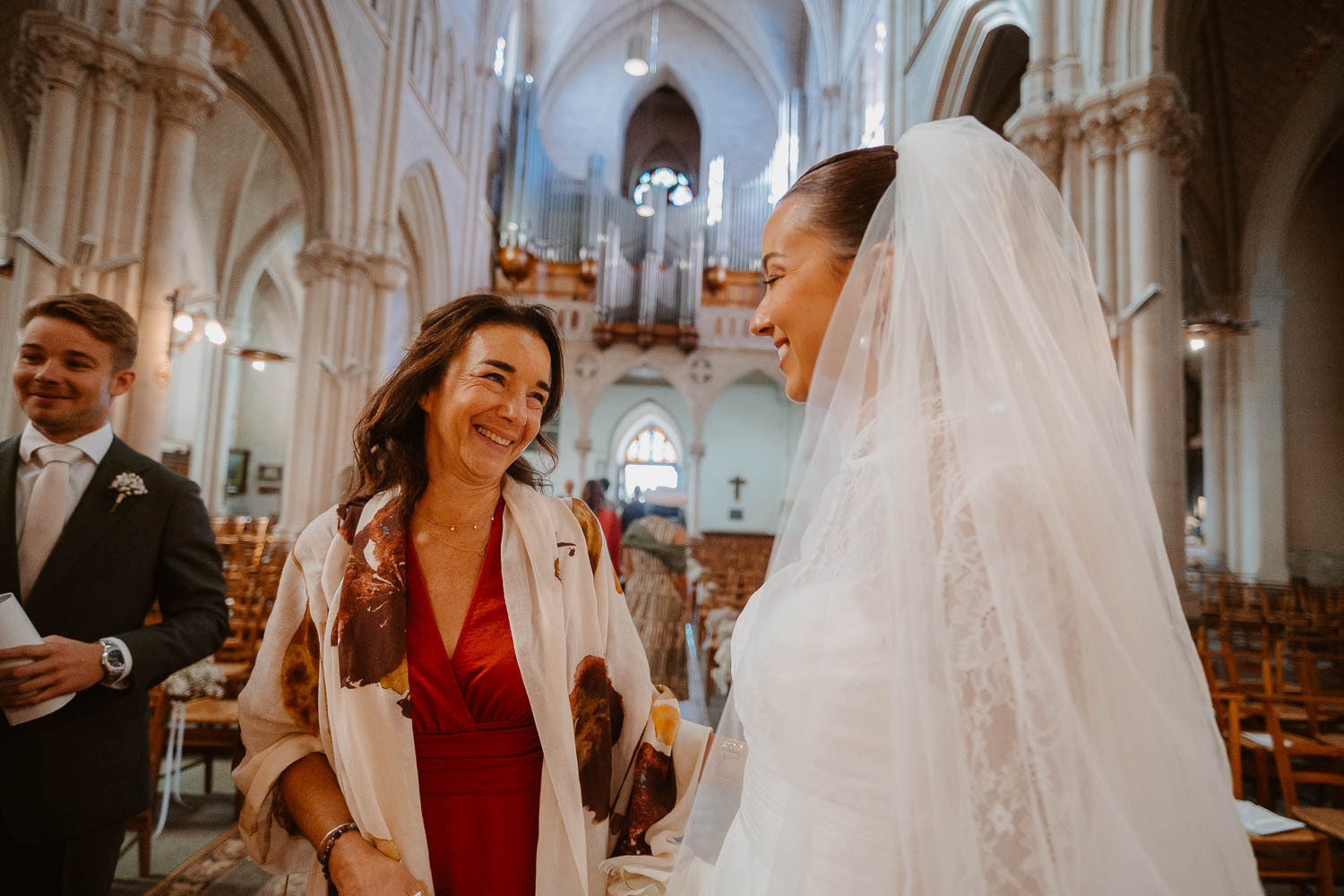 reportage photo mariage cérémonie religieuse — Bretagne