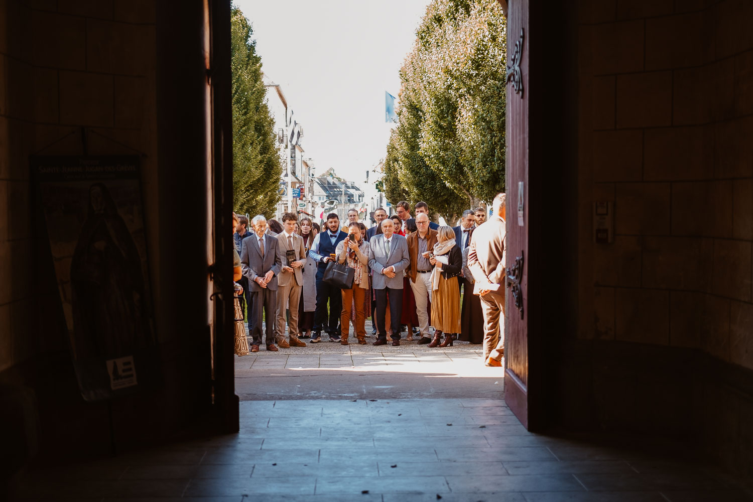 reportage photo mariage cérémonie religieuse — Bretagne