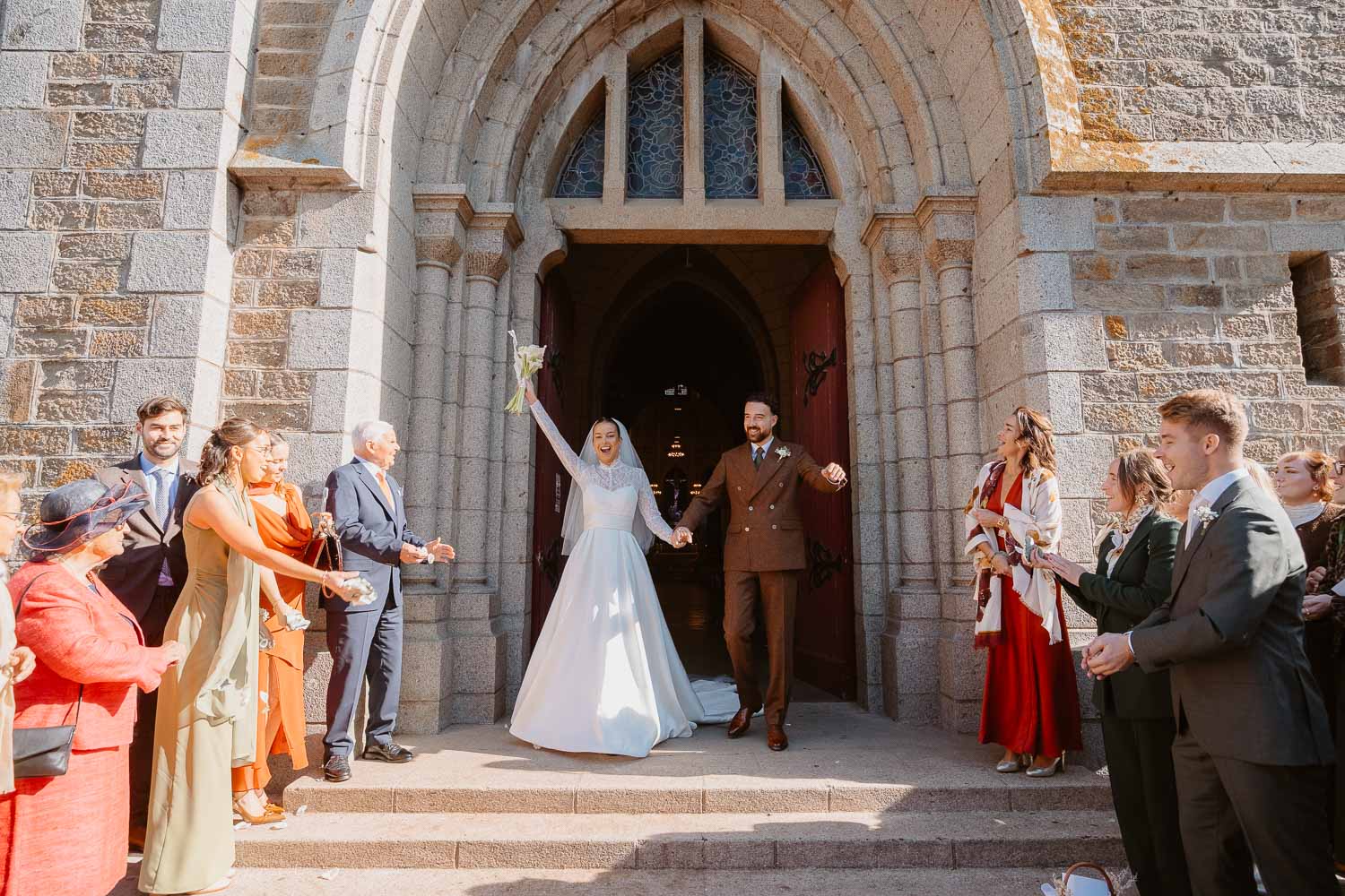 reportage photo mariage cérémonie religieuse — Bretagne