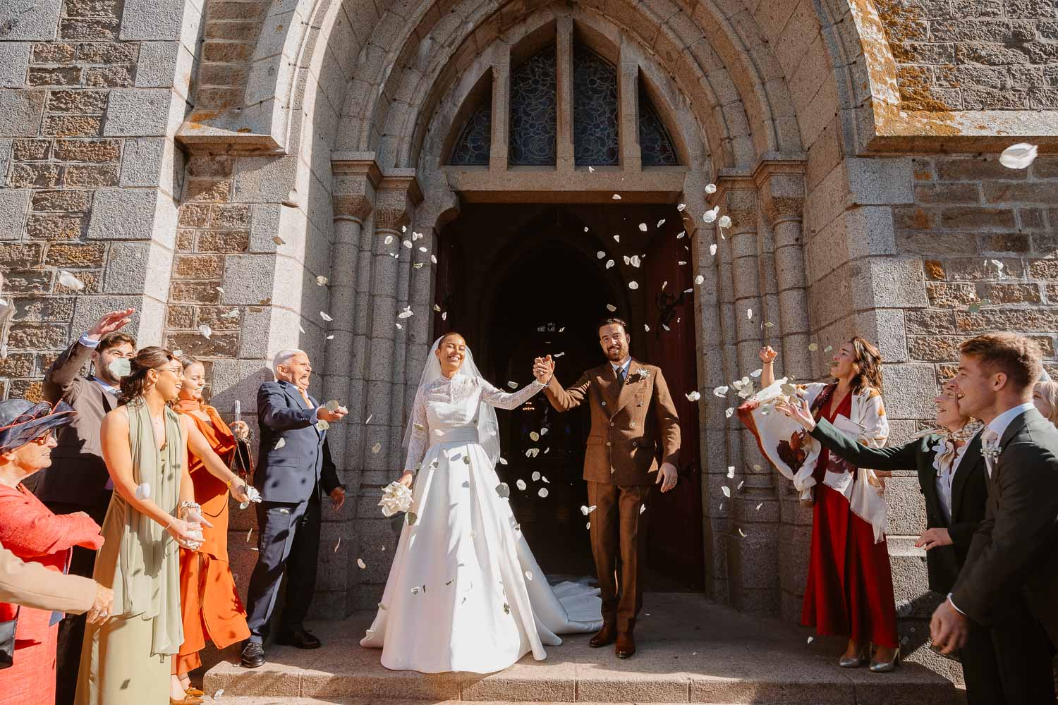reportage photo mariage cérémonie religieuse — Bretagne