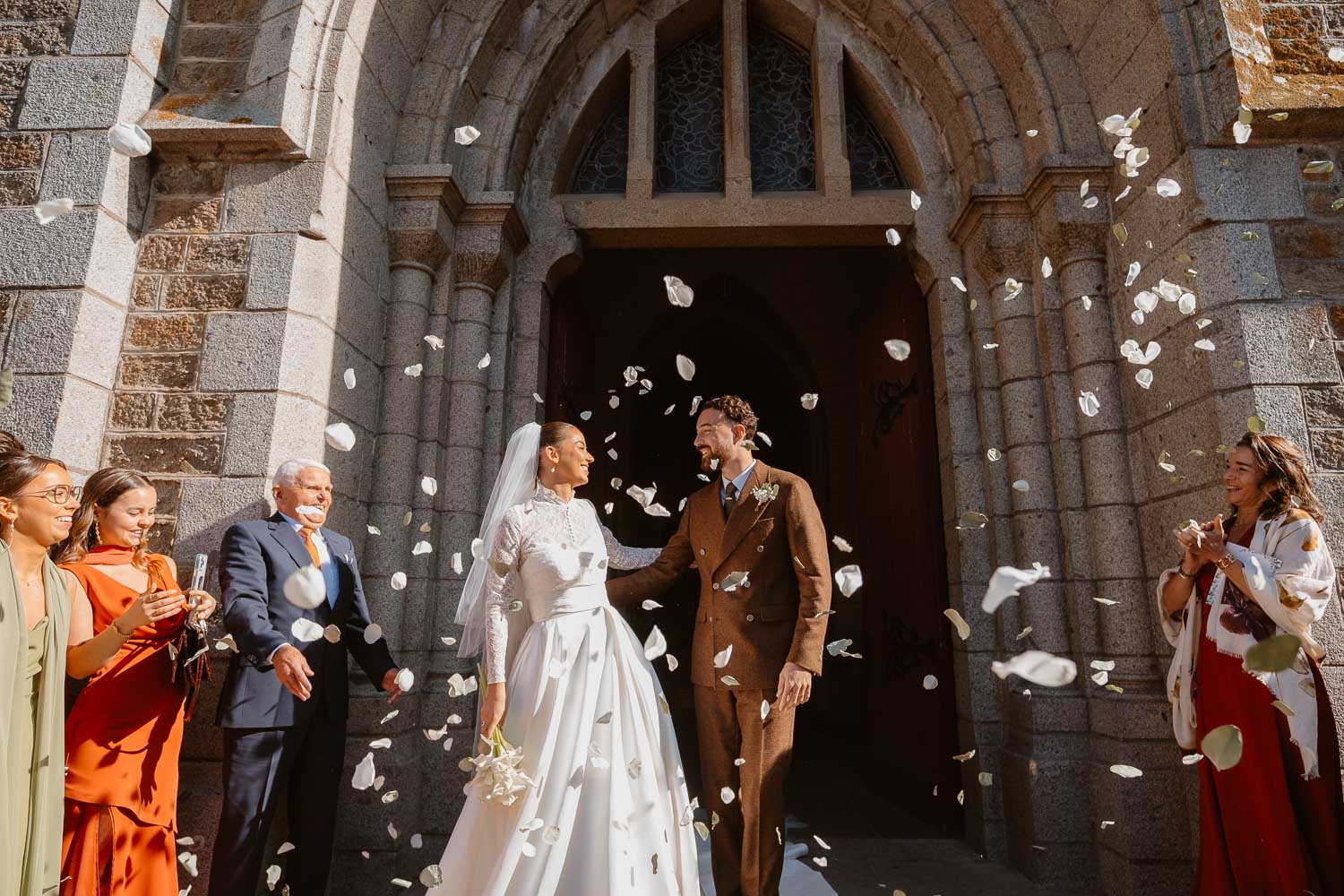 reportage photo mariage cérémonie religieuse — Bretagne