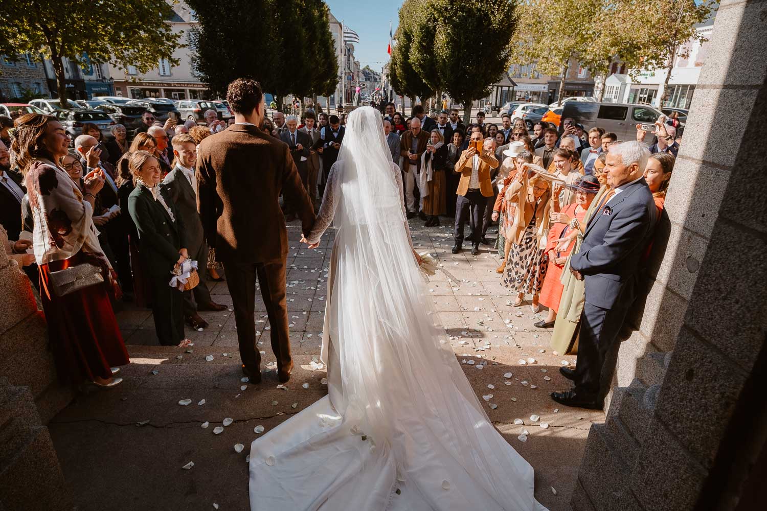 reportage photo mariage cérémonie religieuse — Bretagne