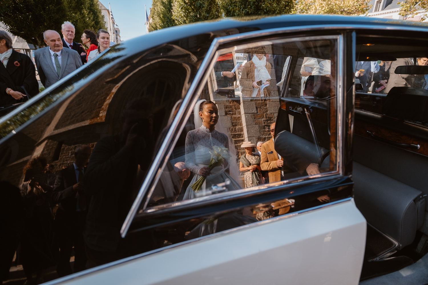 reportage photo mariage cérémonie religieuse — Bretagne