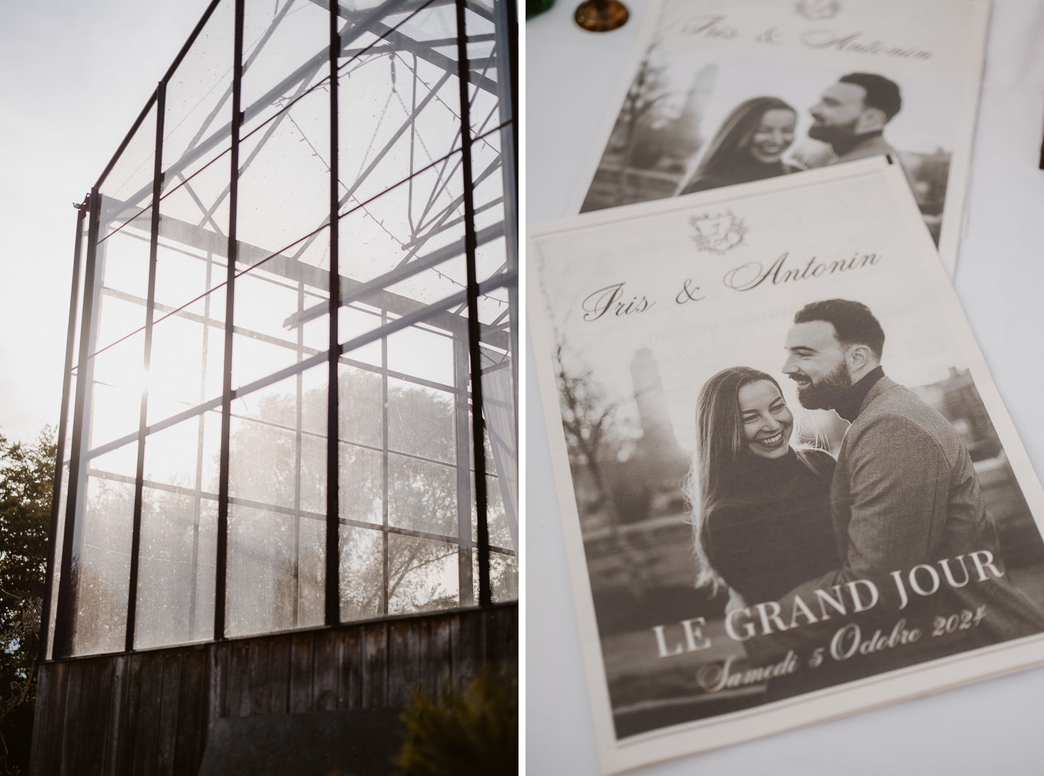 reportage photo lifestyle mariage automne — Château du Bois Guy à Parigné