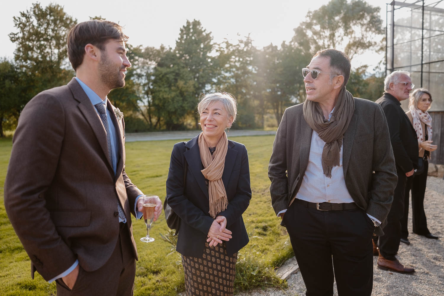 reportage photo lifestyle instants de vie cocktail mariage— Château du Bois Guy à Parigné