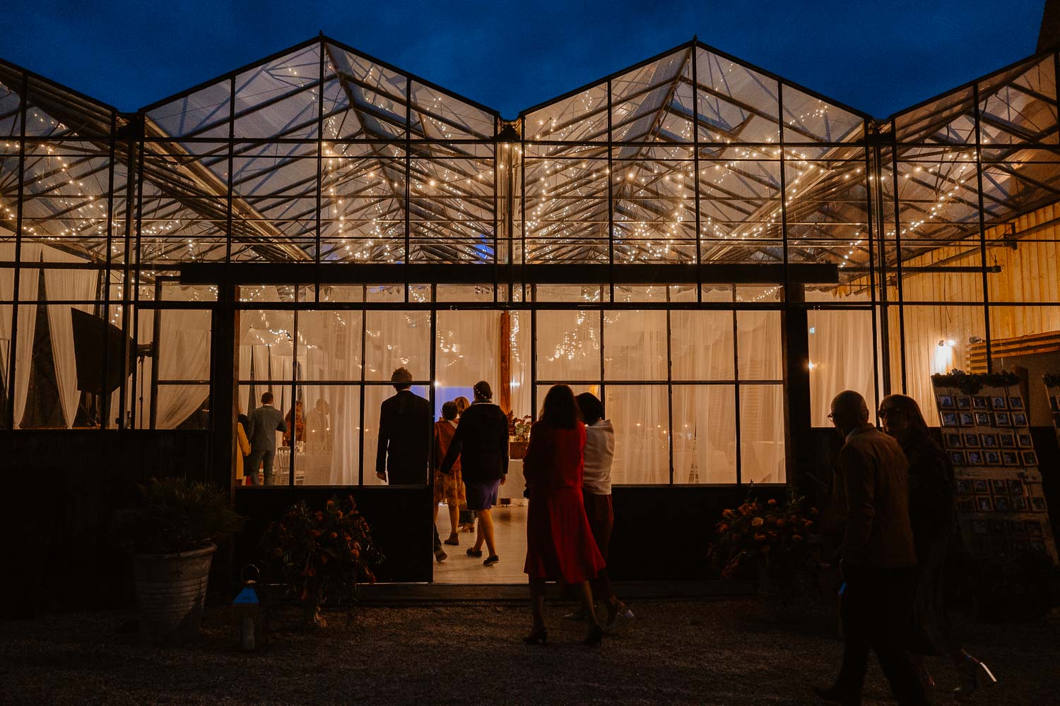 décoration salle tables mariage— Château du Bois Guy à Parigné