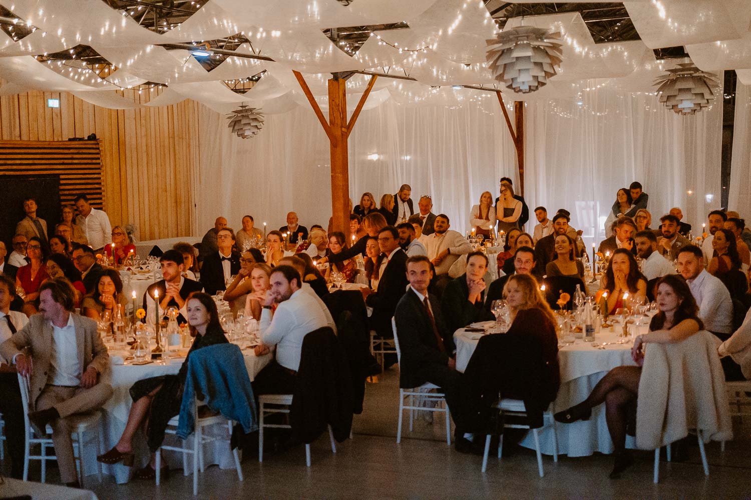discours soirée mariage — Château du Bois Guy à Parigné