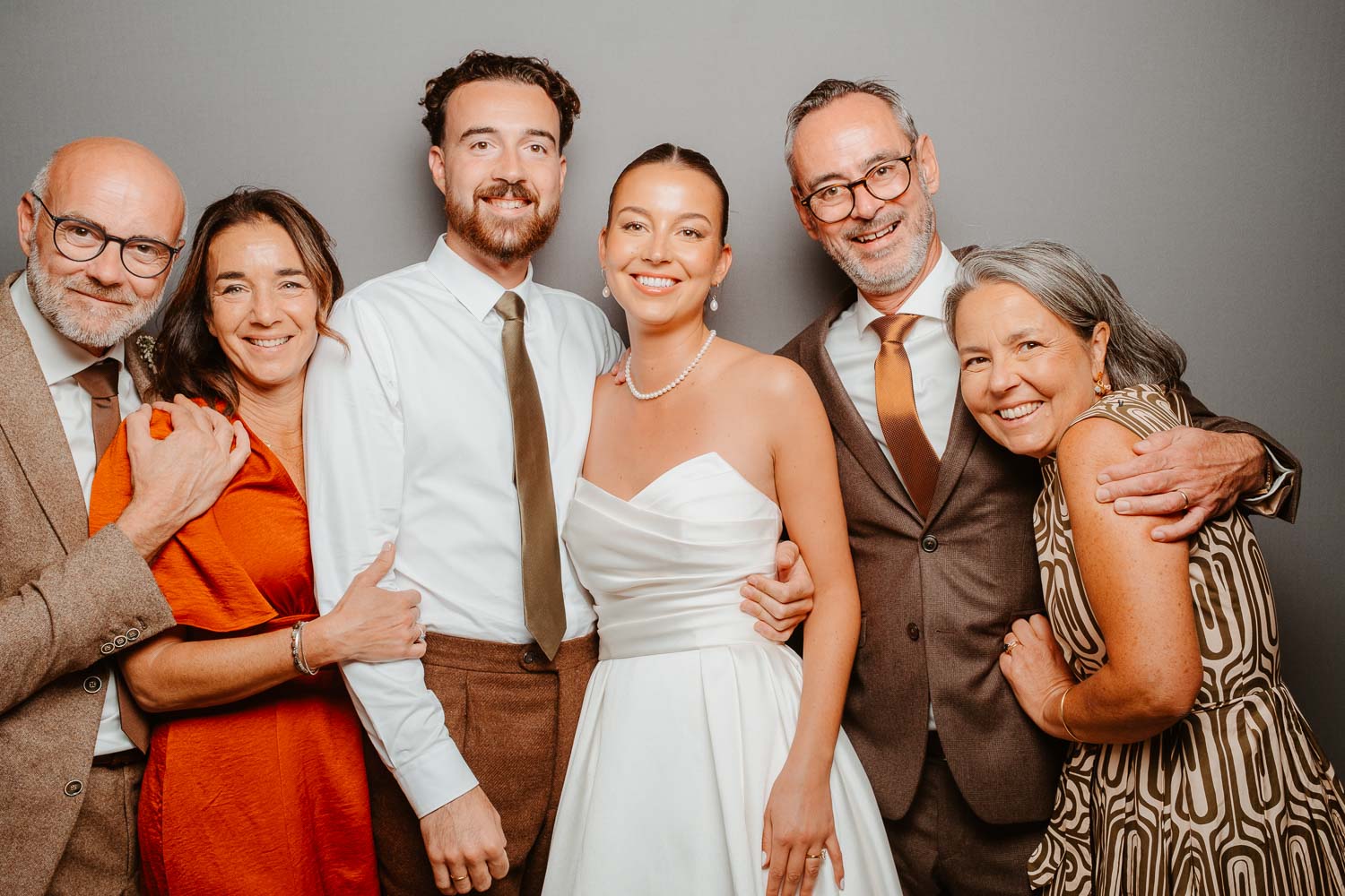 studio photo fun photomaton soirée mariage — Château du Bois Guy à Parigné