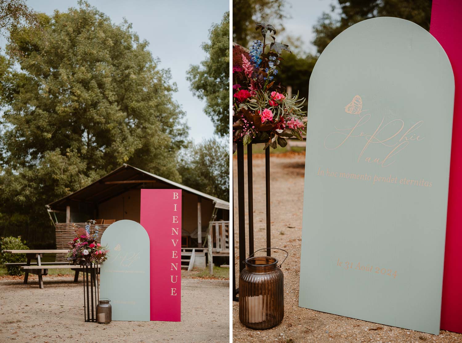 scénographie décoration mariage— Rives de Grandlieu - 44