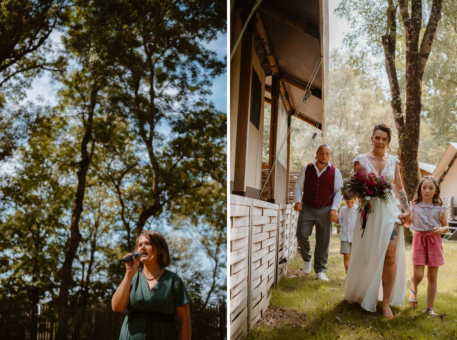 reportage photo mariage lifestyle cérémonie laïque — Rives de Grandlieu - 44