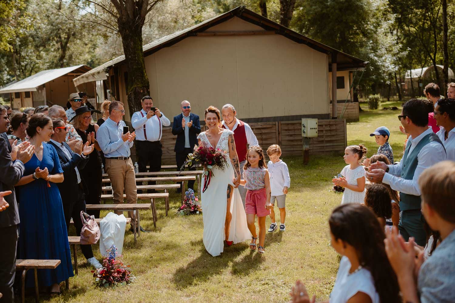 reportage photo mariage lifestyle cérémonie laïque — Rives de Grandlieu - 44