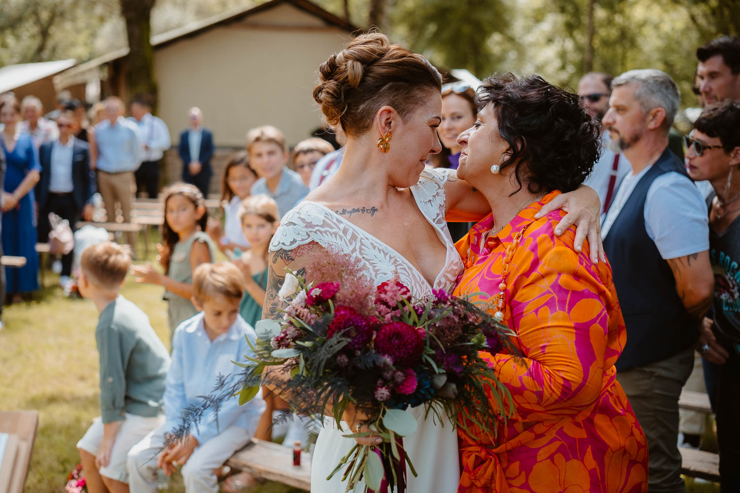 reportage photo mariage lifestyle cérémonie laïque — Rives de Grandlieu - 44