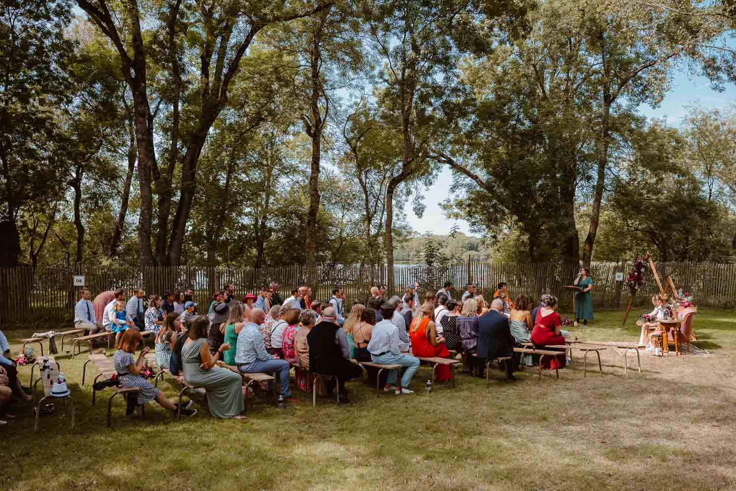 reportage photo mariage lifestyle cérémonie laïque — Rives de Grandlieu - 44