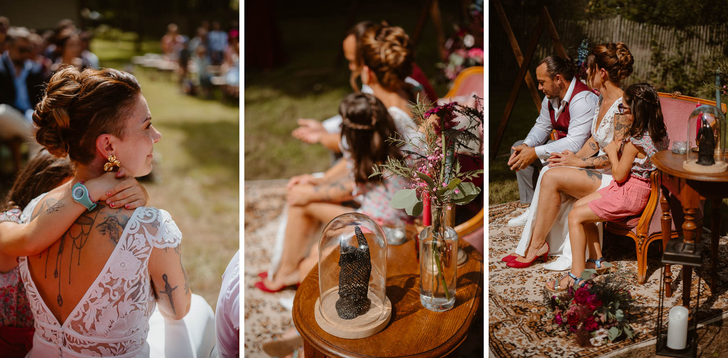 reportage photo mariage lifestyle cérémonie laïque — Rives de Grandlieu - 44