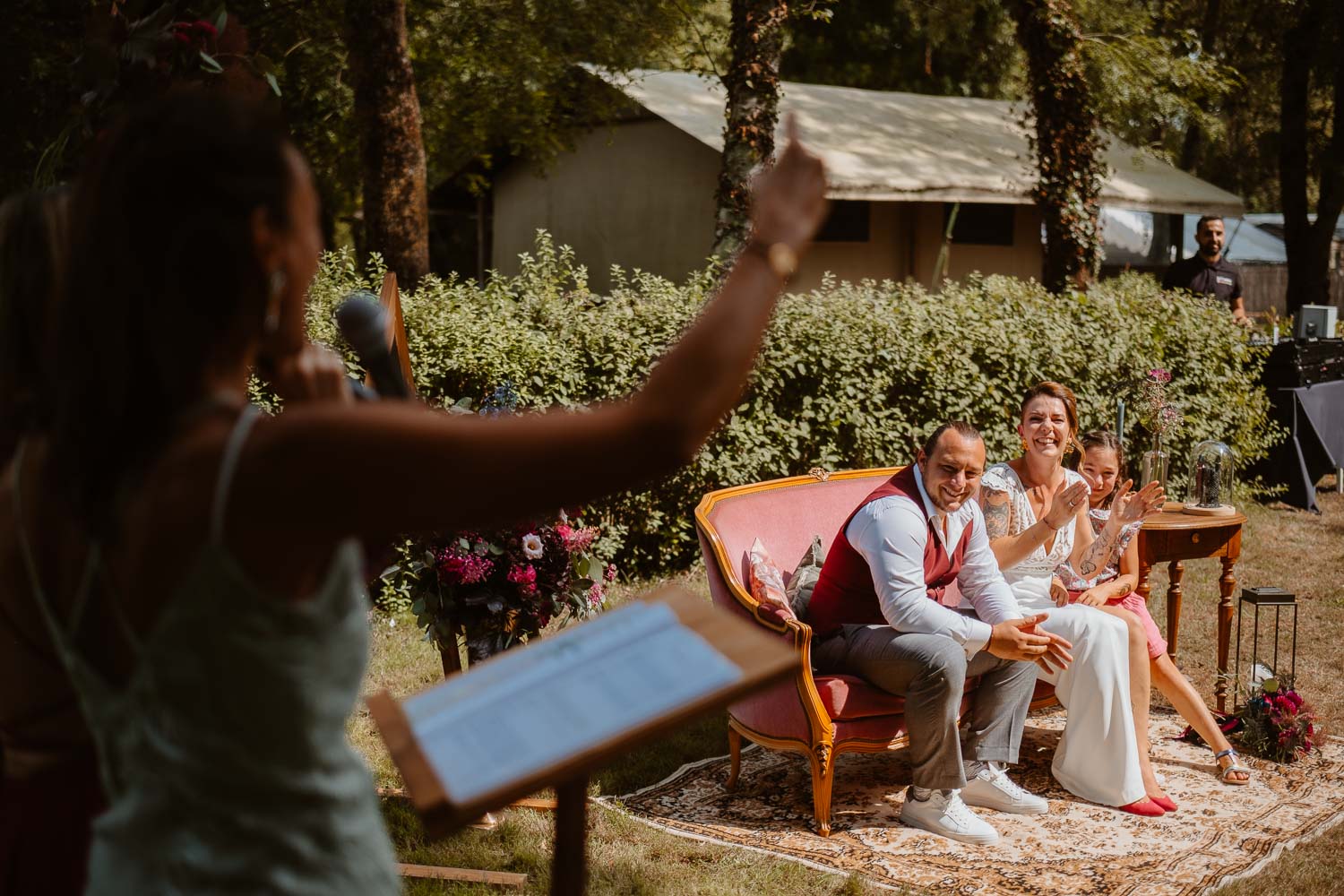reportage photo mariage lifestyle cérémonie laïque — Rives de Grandlieu - 44