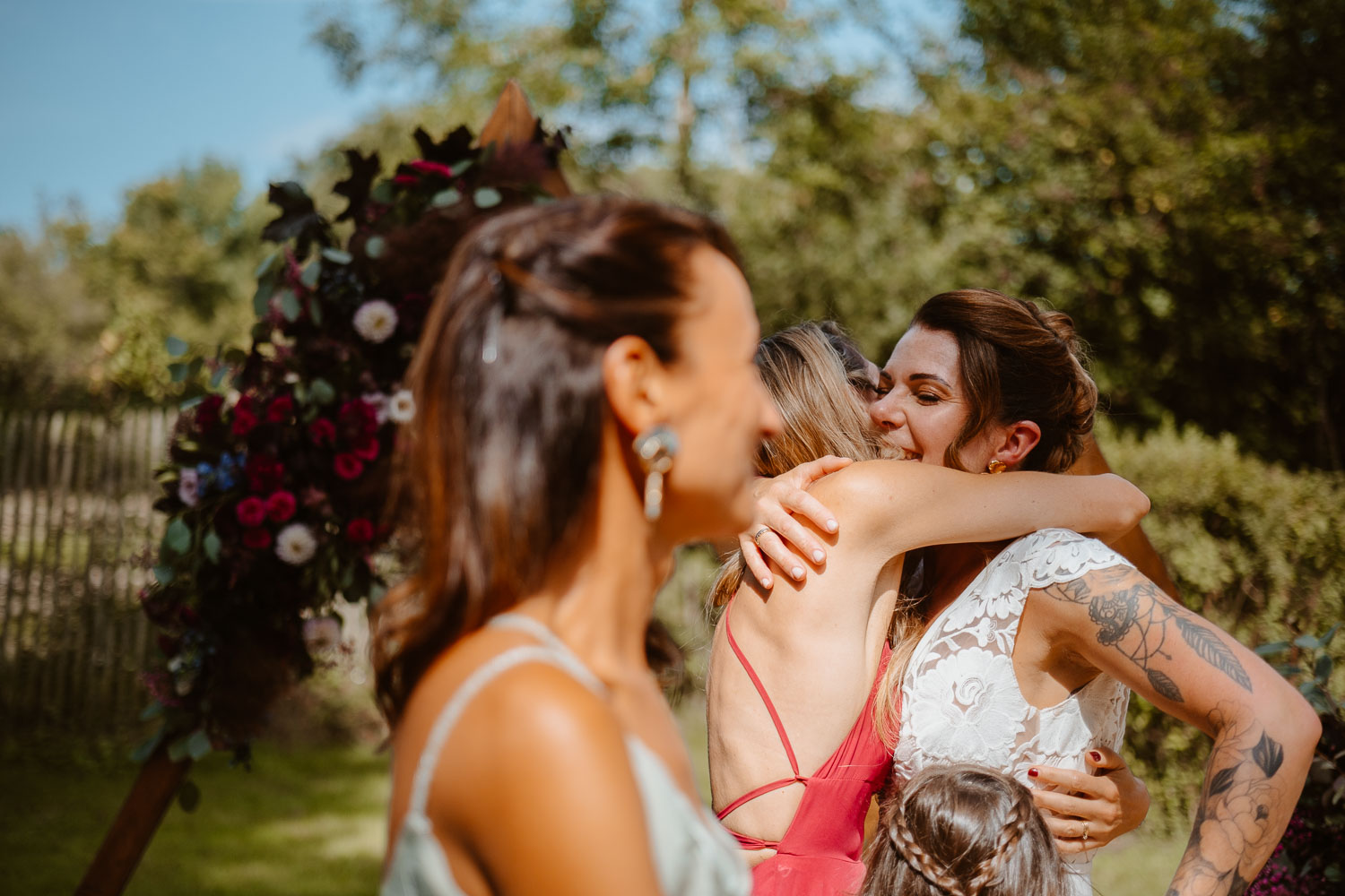 reportage photo mariage lifestyle cérémonie laïque — Rives de Grandlieu - 44