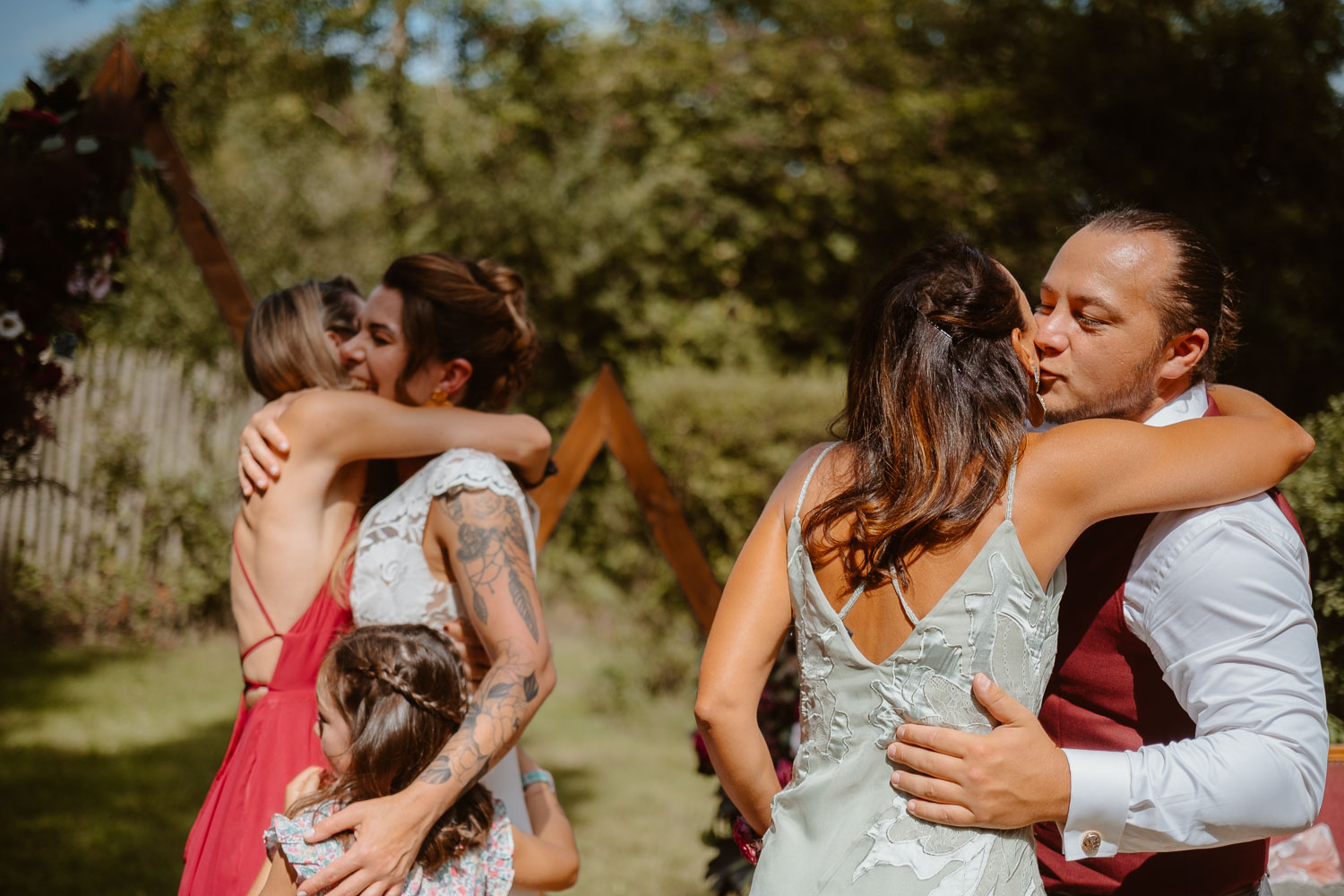 reportage photo mariage lifestyle cérémonie laïque — Rives de Grandlieu - 44