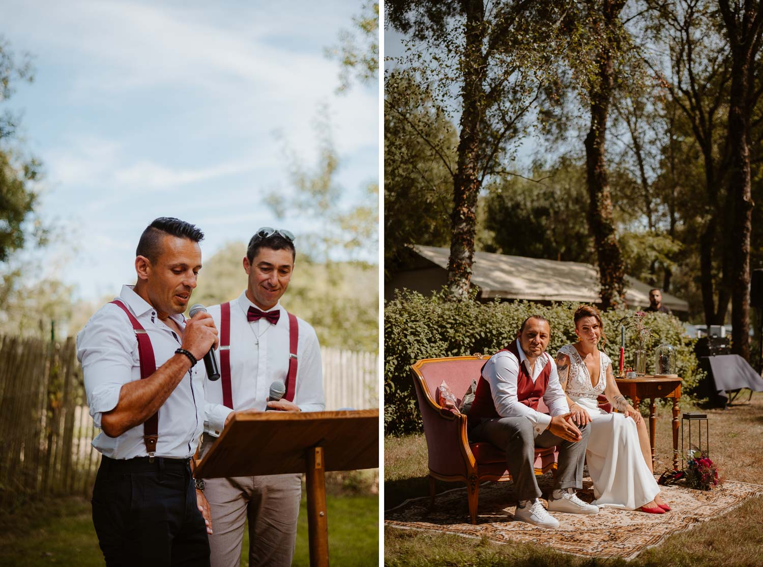 reportage photo mariage lifestyle cérémonie laïque — Rives de Grandlieu - 44