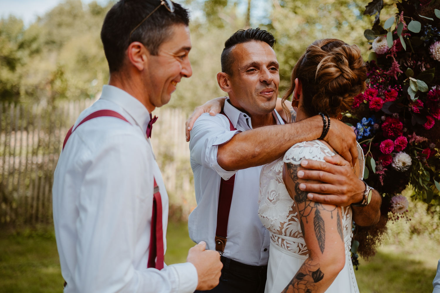 reportage photo mariage lifestyle cérémonie laïque — Rives de Grandlieu - 44
