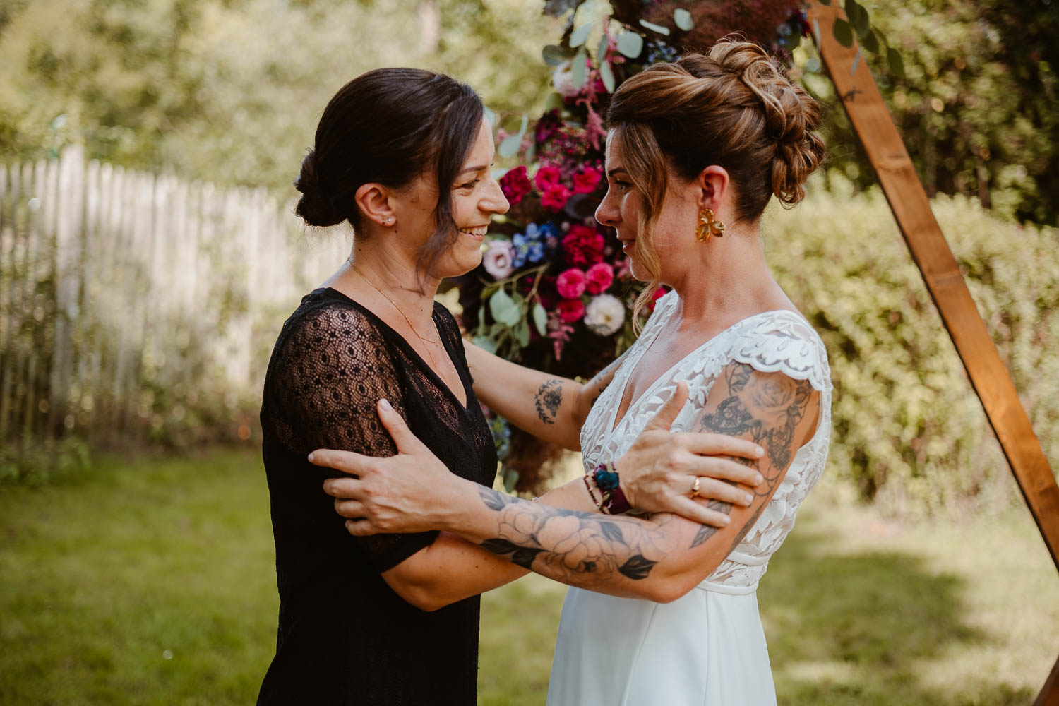 reportage photo mariage lifestyle cérémonie laïque — Rives de Grandlieu - 44