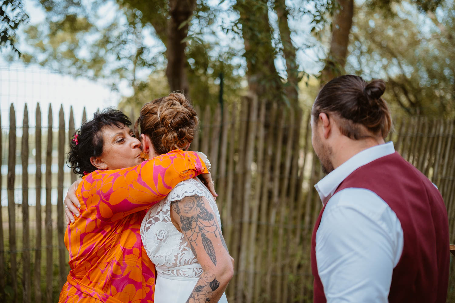 reportage photo mariage lifestyle cérémonie laïque — Rives de Grandlieu - 44