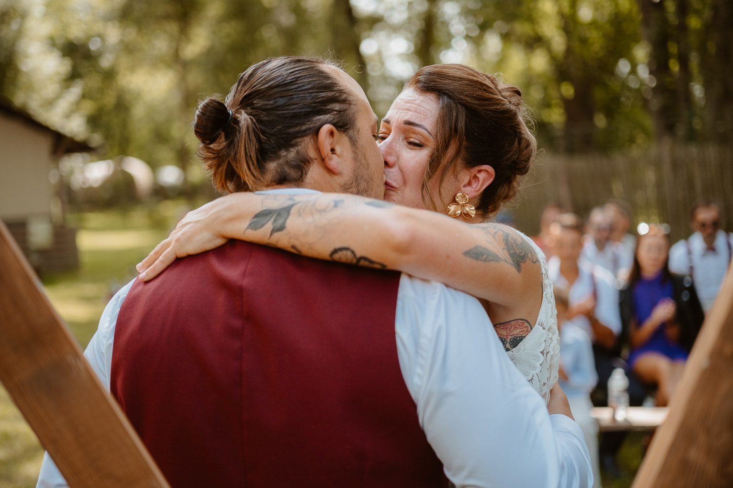 reportage photo mariage lifestyle cérémonie laïque — Rives de Grandlieu - 44