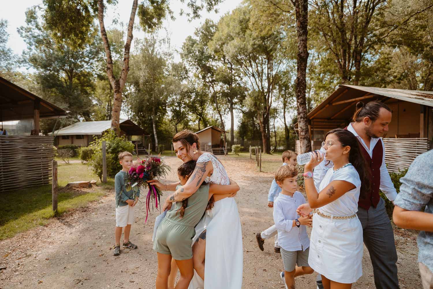 reportage photo mariage lifestyle cérémonie laïque — Rives de Grandlieu - 44