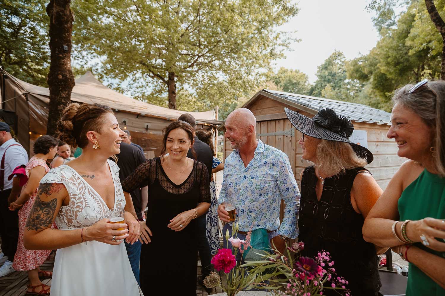 reportage photo lifestyle instants de vie cocktail mariage— Rives de Grandlieu - 44