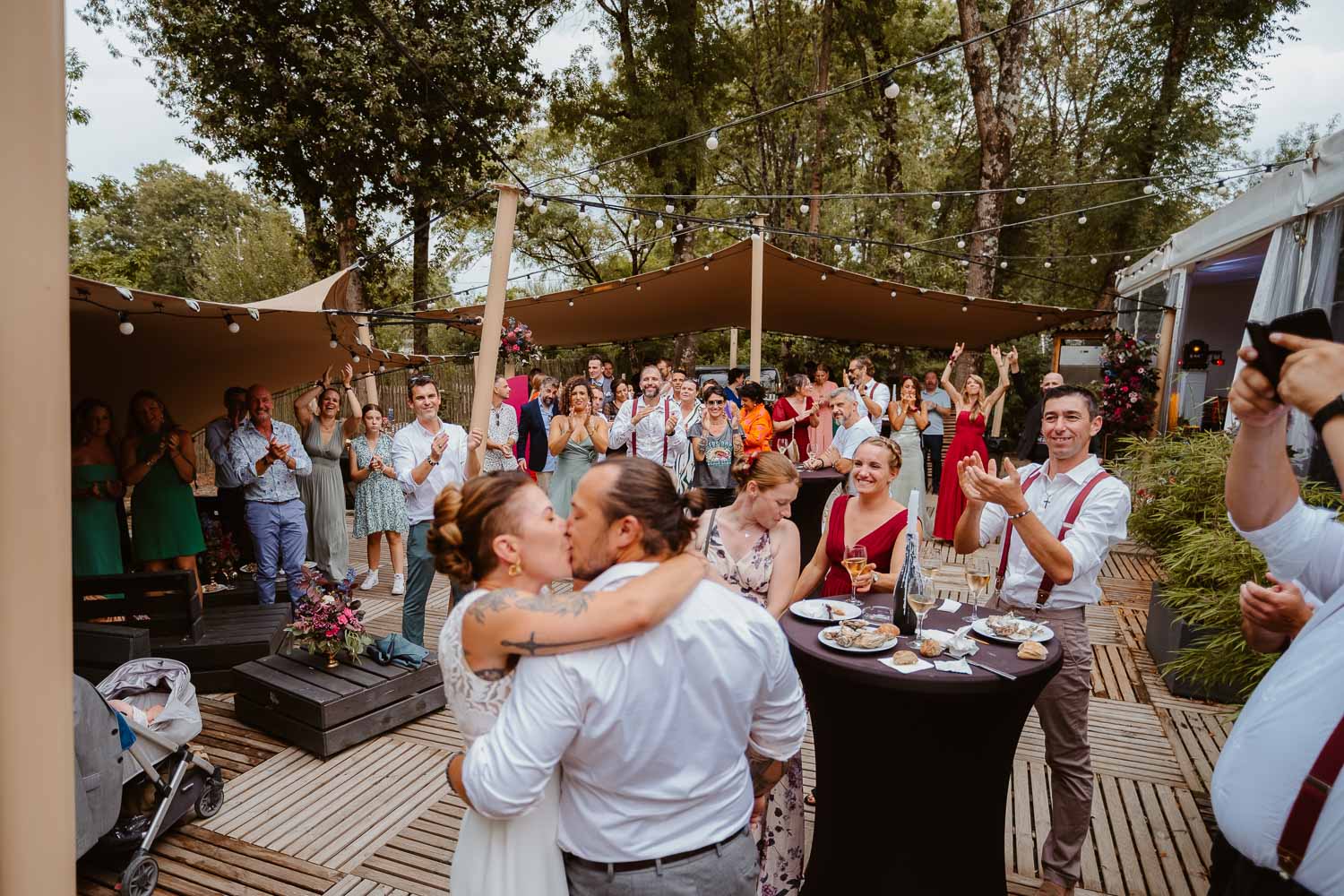 reportage photo lifestyle instants de vie cocktail mariage— Rives de Grandlieu - 44