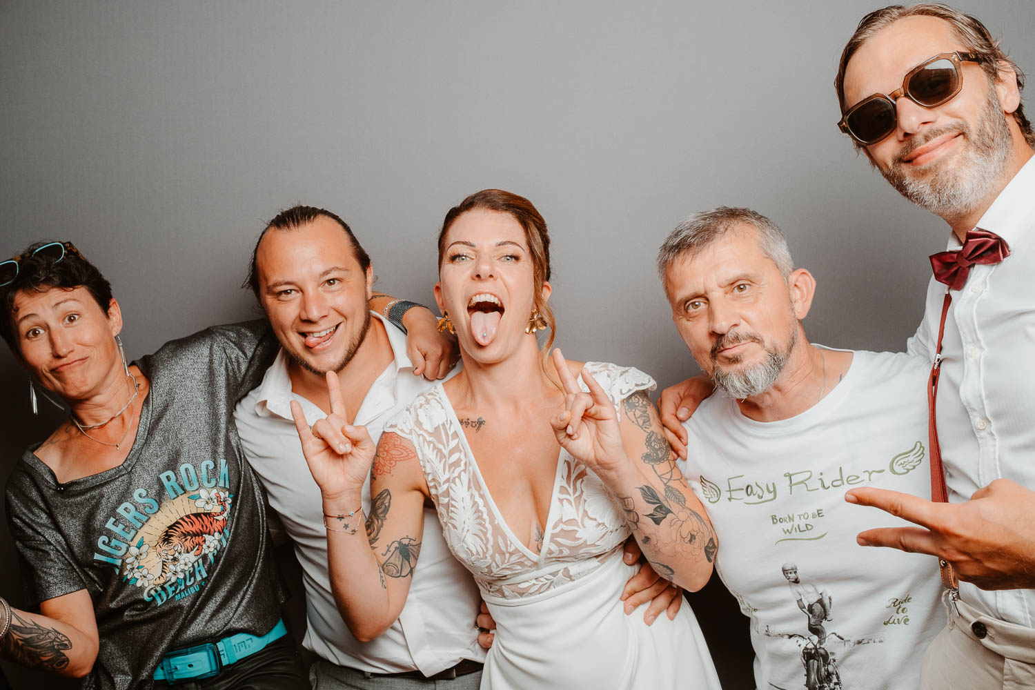 studio photo fun photomaton soirée mariage — Rives de Grandlieu - 44