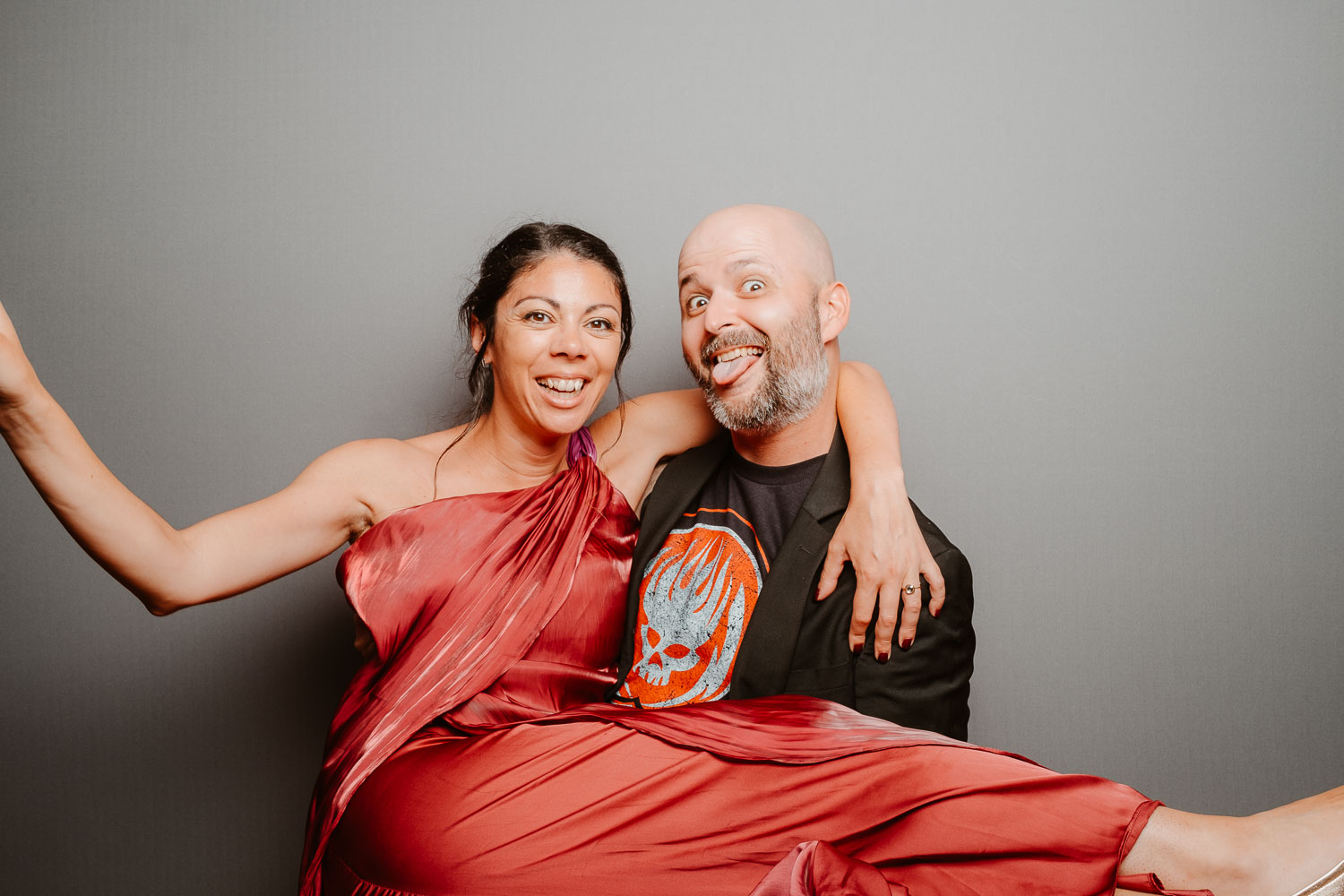 studio photo fun photomaton soirée mariage — Rives de Grandlieu - 44