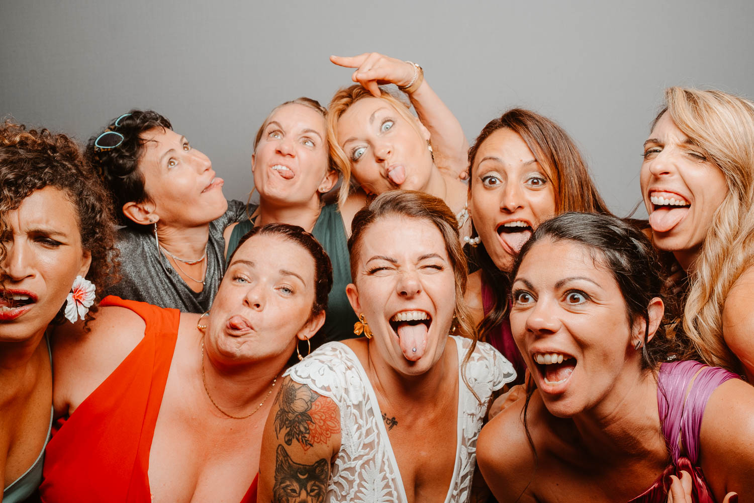 studio photo fun photomaton soirée mariage — Rives de Grandlieu - 44