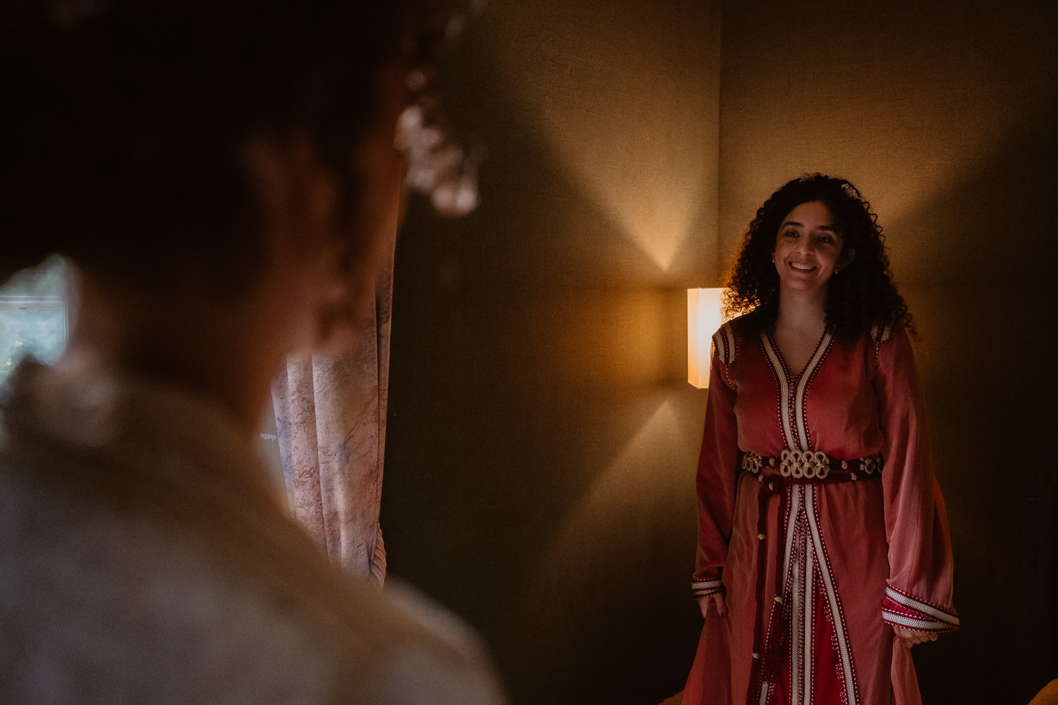 reportage photo préparatifs mariage — Château de la Rairie à Pont Saint Martin