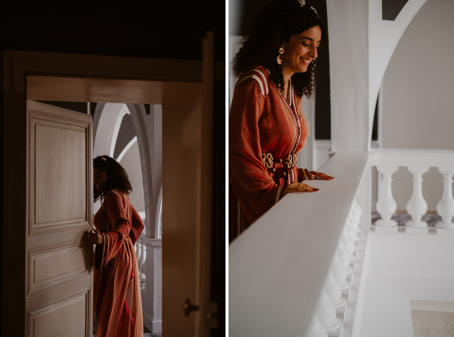 reportage photo préparatifs mariage — Château de la Rairie à Pont Saint Martin