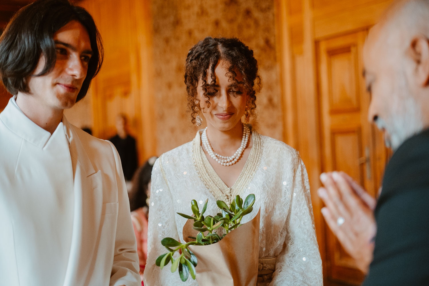 reportage photo mariage lifestyle cérémonie civile mairie — Nantes
