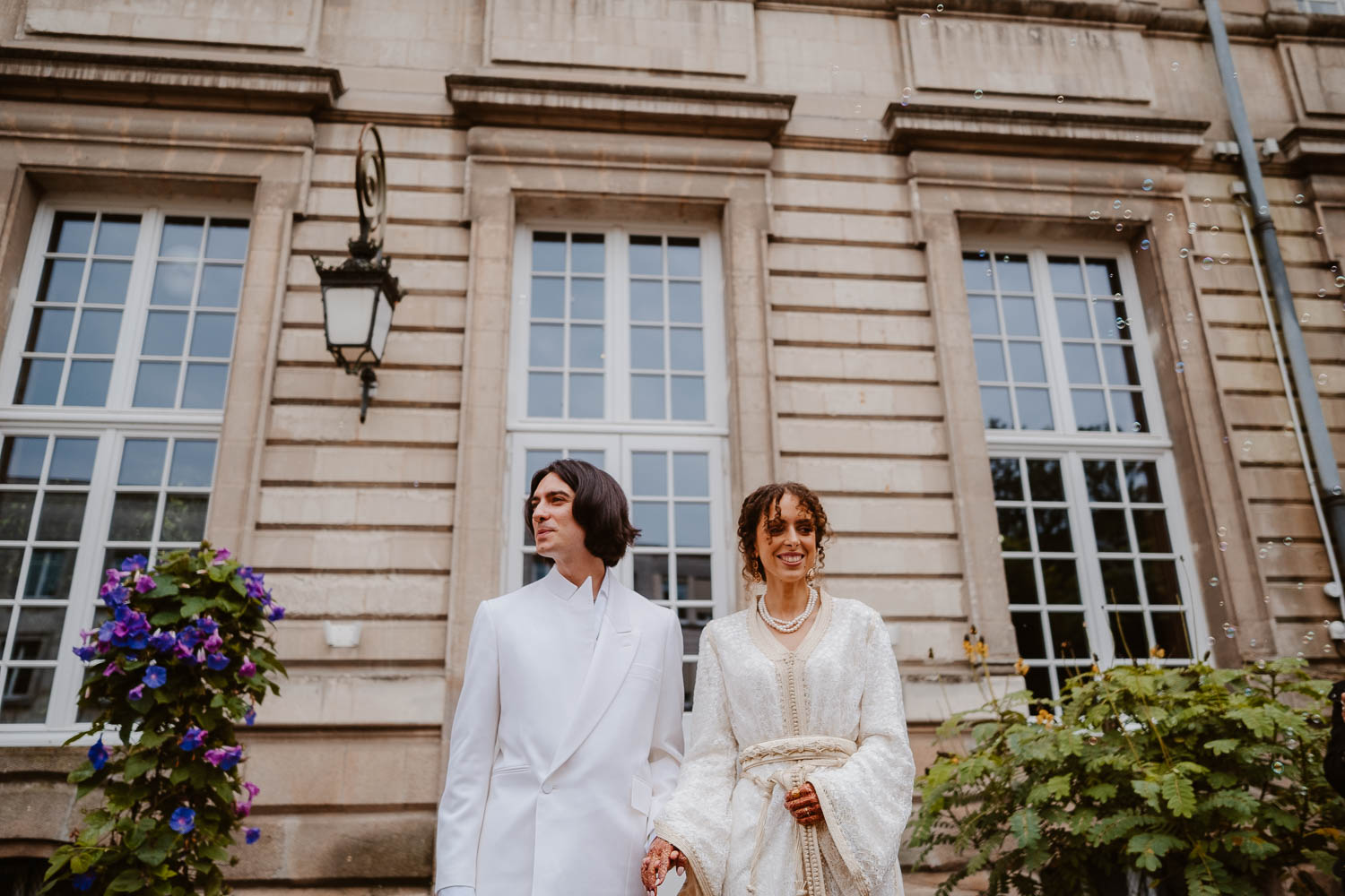 reportage photo mariage lifestyle cérémonie civile mairie — Nantes