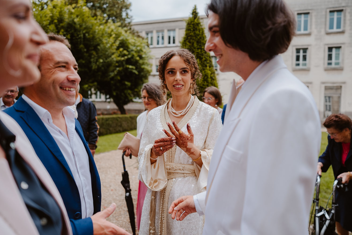 reportage photo mariage lifestyle cérémonie civile mairie — Nantes