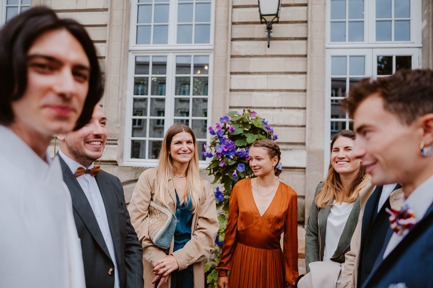 reportage photo mariage lifestyle cérémonie civile mairie — Nantes