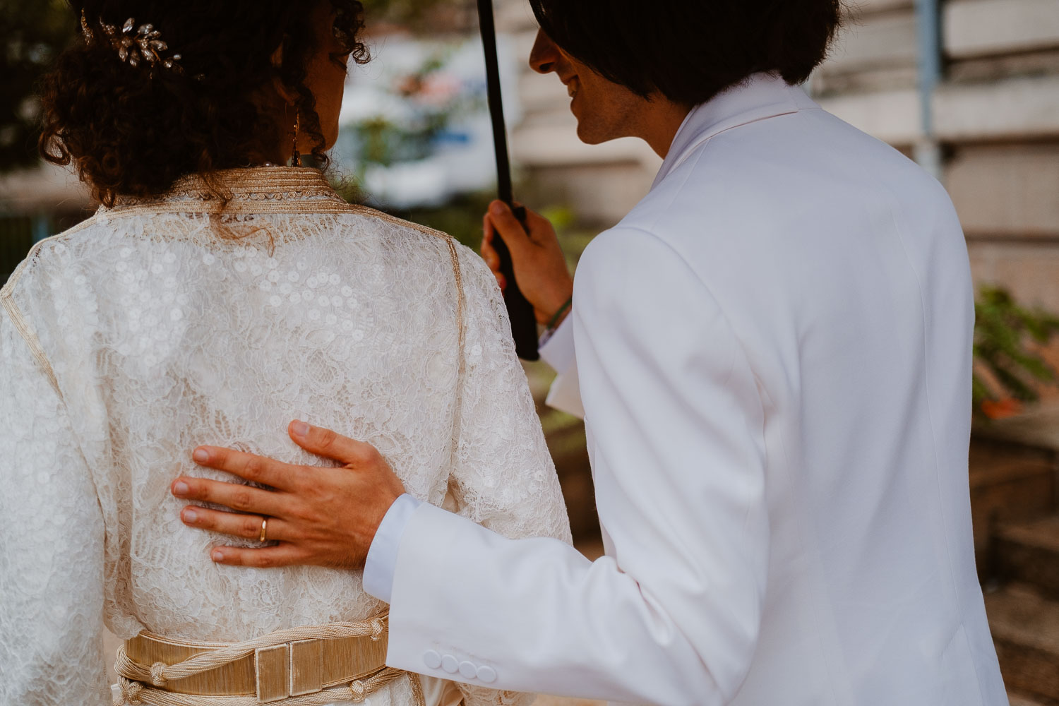 reportage photo mariage lifestyle cérémonie civile mairie — Nantes