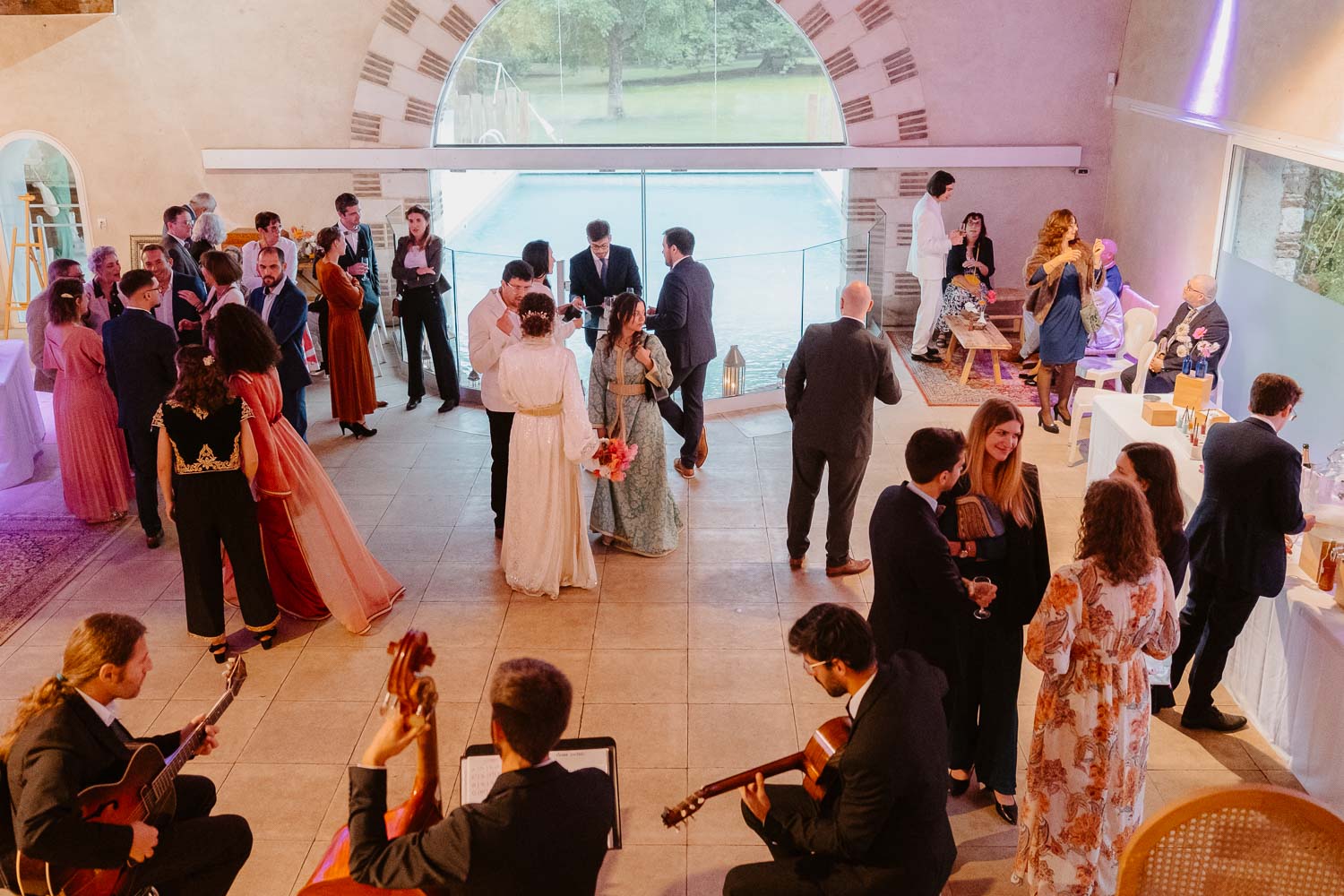 groupe trio jazz cocktail mariage — Château de la Rairie à Pont Saint Martin